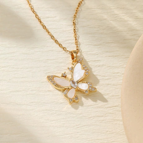 Butterfly Pendant Necklace – Elegant Jewelry