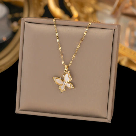 Butterfly Pendant Necklace – Elegant Jewelry