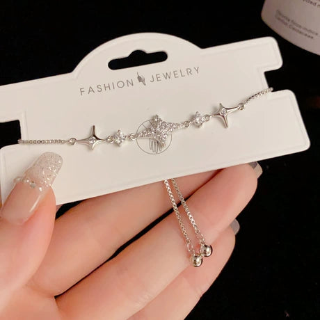 zircon star pull-out bracelet